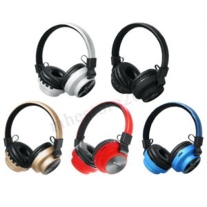 DealsForYou אלקטרוניקה  Wireless bluetooth Headphones Foldable Earphones Super Bass Stereo Headset Mic