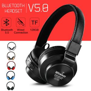 DealsForYou אלקטרוניקה  Wireless bluetooth Headphones Foldable Earphones Super Bass Stereo Headset Mic