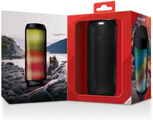 DealsForYou אלקטרוניקה iSound iGlowSound Tower - Light Up Portable Bluetooth Speaker - 5 LED Lighting Modes - IPX4 Water Resistant