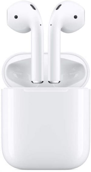 DealsForYou אלקטרוניקה Apple AirPods 2 with Charging Case - White (Renewed)