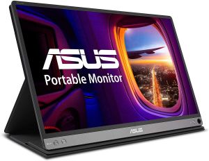 Asus Zenscreen MB16ACM 15.6" Portable Monitor Full HD (1920 X 1080) IPS Eye Care USB Type-C Anti-Glare Screen  ב-95% הנחה!!