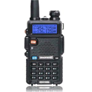 DealsForYou אלקטרוניקה Baofeng UV-5R UHF VHF Dual Band Two Way Ham Radio Walkie Talkie- ווקי טוקי